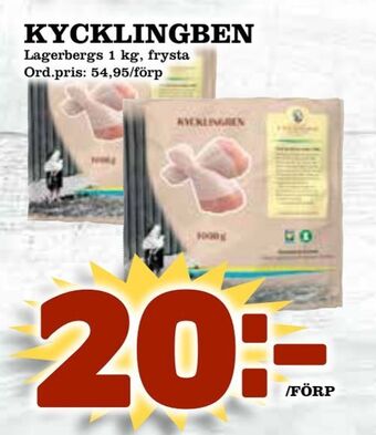 Supergrossen Kycklingben erbjuda