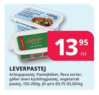Tempo Leverpastej erbjuda