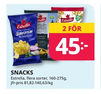 Tempo Snacks erbjuda
