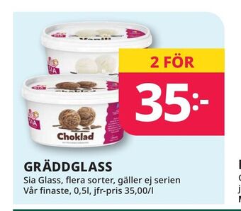 Tempo Gräddglass erbjuda