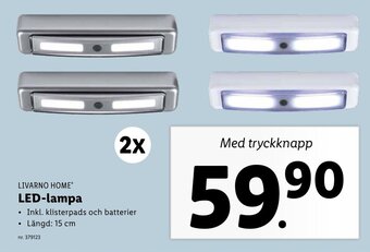 Lidl LED-Lampa erbjuda