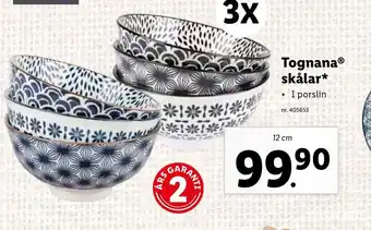 Lidl Tognana Skålar erbjuda