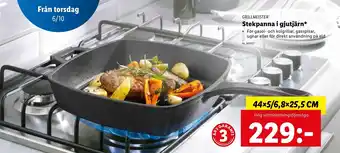 Lidl Stekpanna i Gjutjärn erbjuda