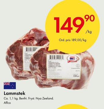 Snabbgross Lammstek erbjuda