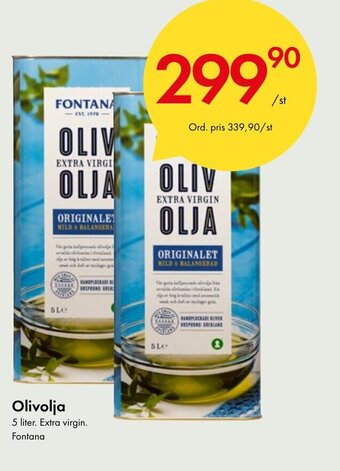 Snabbgross Olivolja erbjuda