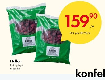 Snabbgross Hallon erbjuda