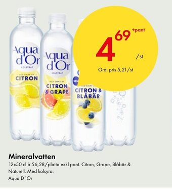 Snabbgross Mineralvatten erbjuda