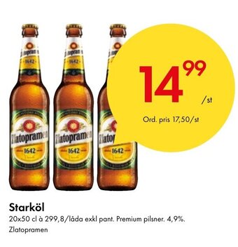 Snabbgross Starköl erbjuda
