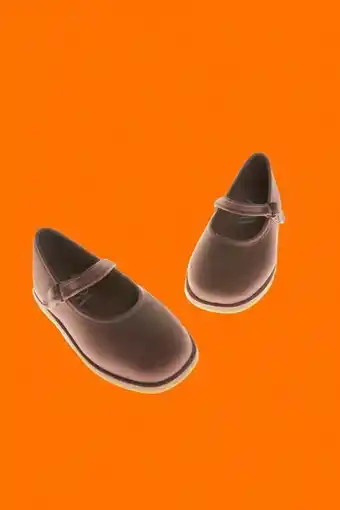 Baby/ velvet ballet flats