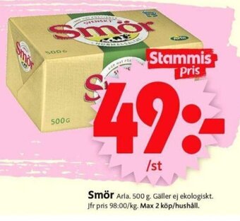 ICA Supermarket Smör erbjuda