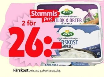 ICA Supermarket Färskost erbjuda
