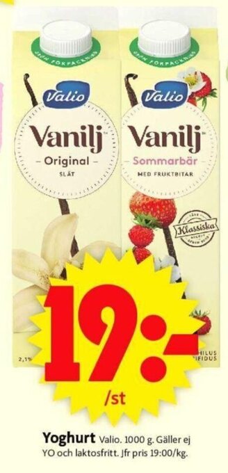 ICA Supermarket Yoghurt erbjuda