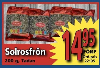 Supergrossen Solrosfrön erbjuda