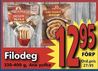 Supergrossen Filodeg erbjuda