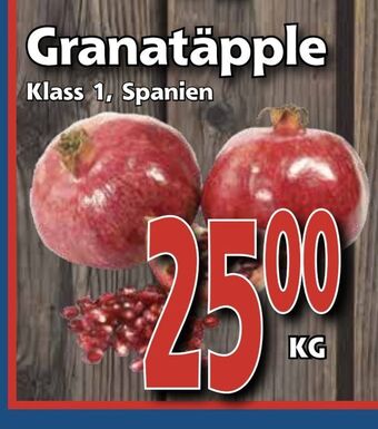 Supergrossen Granatäpple erbjuda