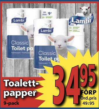 Supergrossen Toalettpapper erbjuda