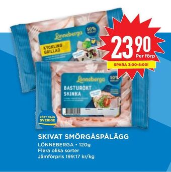 Willys Skivat smörgåspålägg erbjuda