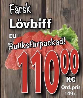 Supergrossen Lövbiff erbjuda