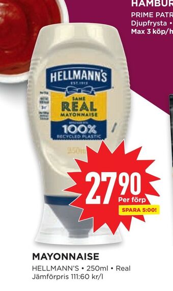 Willys Mayonnaise erbjuda