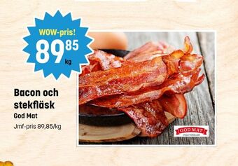 Eurocash Bacon och stekfläsk erbjuda