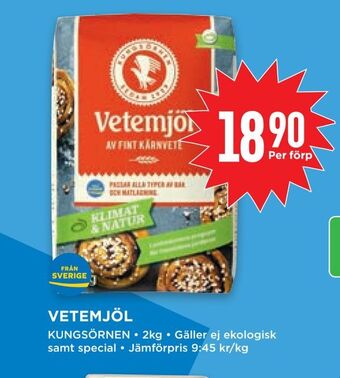 Willys Vetemjöl erbjuda