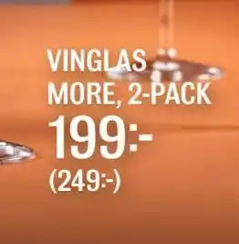 Mio Vinglas more erbjuda