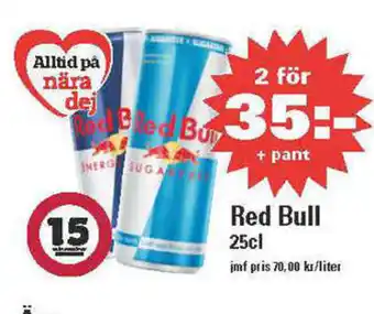 Red Bull 25 cl
