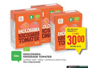 Ekologiska Krossade Tomater Garant Eko