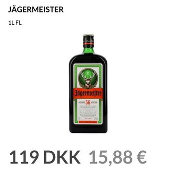 Nielsen Discount Jägermeister erbjuda