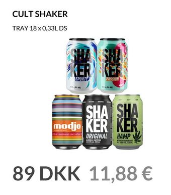 Nielsen Discount Cult shaker erbjuda