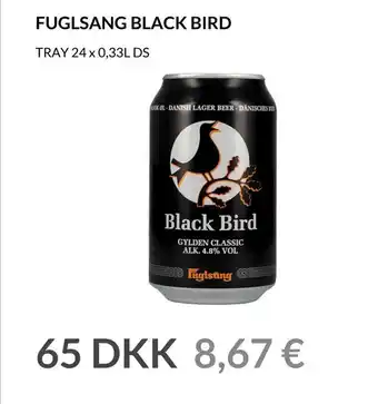 Nielsen Discount Fuglsang black bird erbjuda