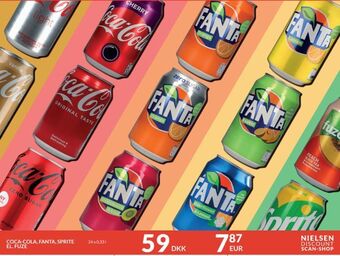 Nielsen Discount Coca-cola, fanta, sprite el. fuze erbjuda