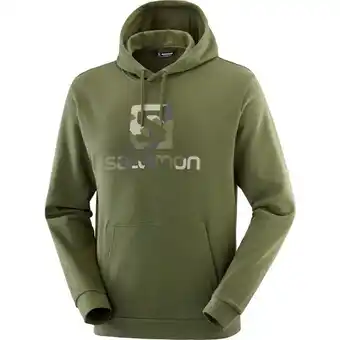 Unisex outlife logo summer hoodie olive night