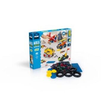 Lekia Plus-plus learn to build vehicles super set bundle erbjuda