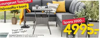 Loungeset Toscana 100x53x67 cm