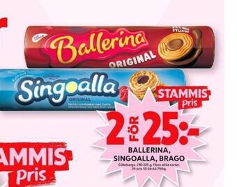 ICA Maxi Ballerina, Singoalla, Brago erbjuda