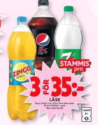 ICA Maxi Läsk erbjuda