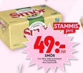 ICA Maxi Smör erbjuda
