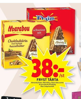 ICA Maxi Fryst Tårta erbjuda