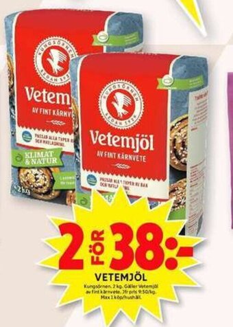 ICA Maxi Vetemjöl erbjuda