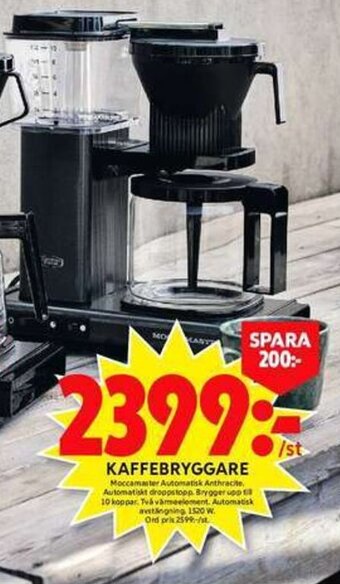 ICA Maxi Kaffebryggare erbjuda