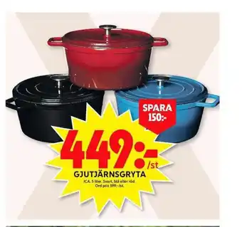 Gjutjärnsgryta