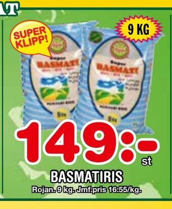 Nya Pulsen Basmatiris erbjuda