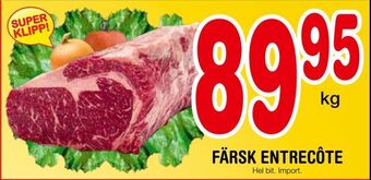 Nya Pulsen Färsk entrecôte erbjuda