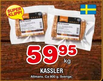 Nya Pulsen Kassler erbjuda