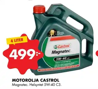 ÖoB Motorolja castrol erbjuda