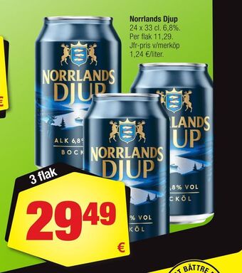 Calle Norrlands djup erbjuda