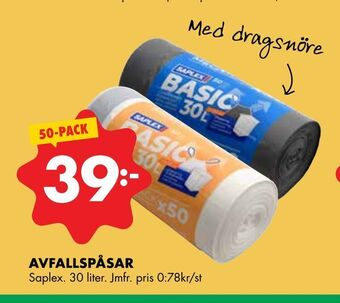 ÖoB Avfallspåsar erbjuda