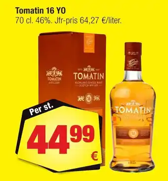 Calle Tomatin 16 yo erbjuda