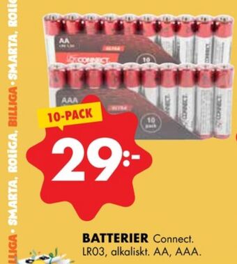 ÖoB Connect batterier erbjuda